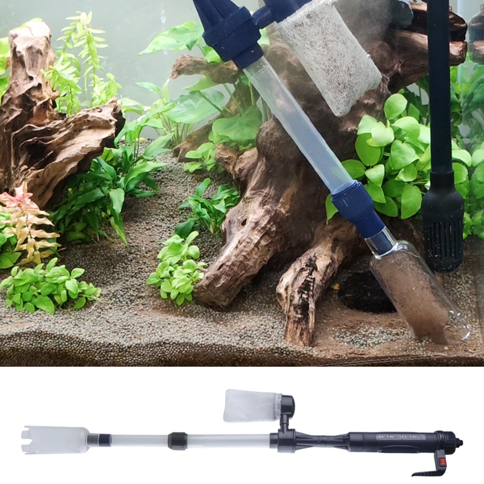 Aquarium Fish Sale - Promoção: Aspirador de Areia Elétrico Ajustável