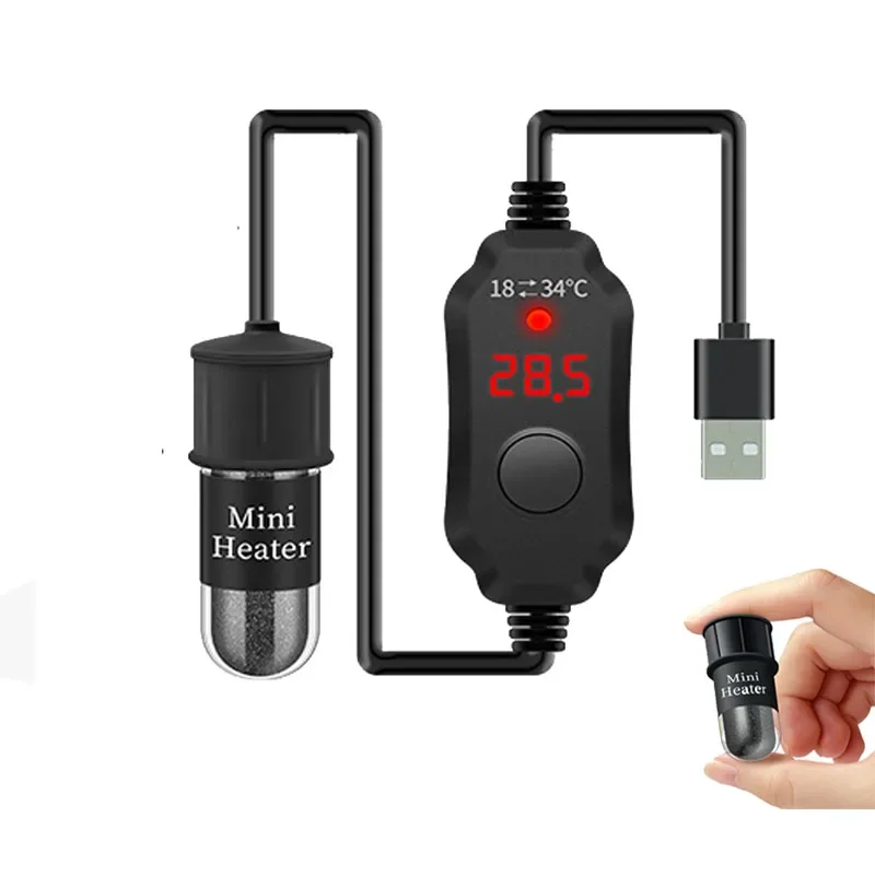 Aquarium Heater Submersible - Mini haste de aquecimento para aquário,