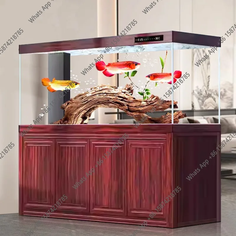 Xchange Aquarium Fish - Aquário X Arowana de Vidro Ultra-branco