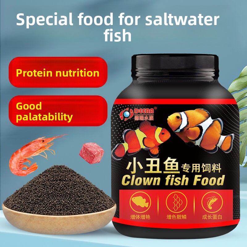 All Fish In Aquarium - DEERA Clownfish e comida Tang |