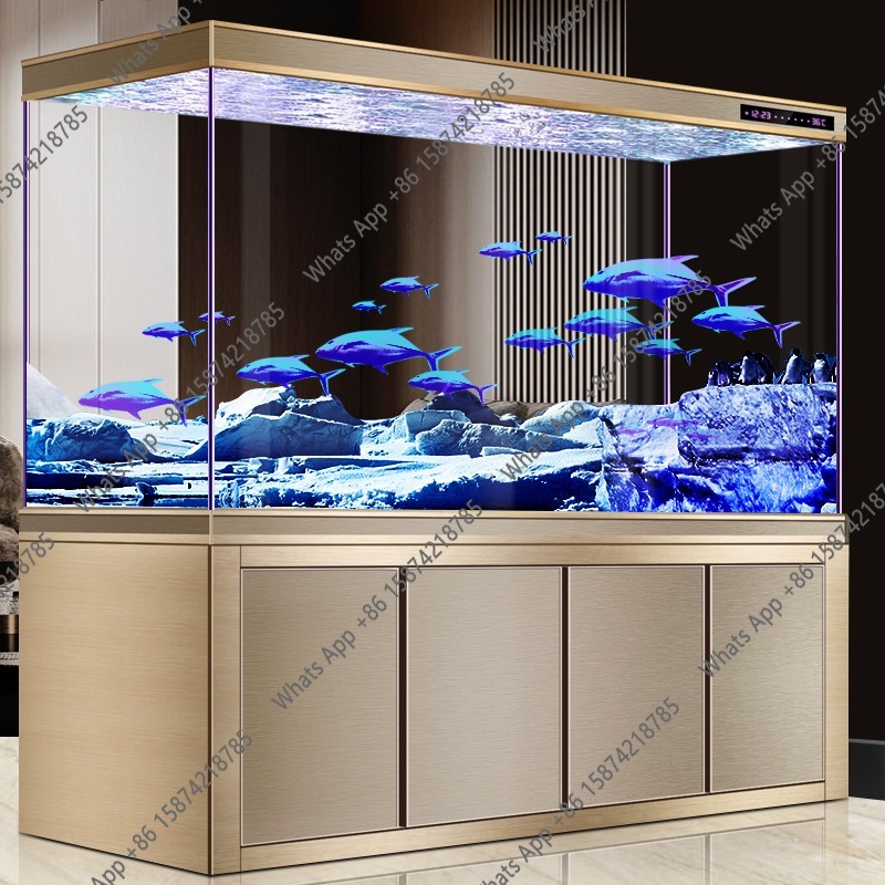 Xchange Aquarium Fish - Aquário X Arowana de Vidro Ultra-branco