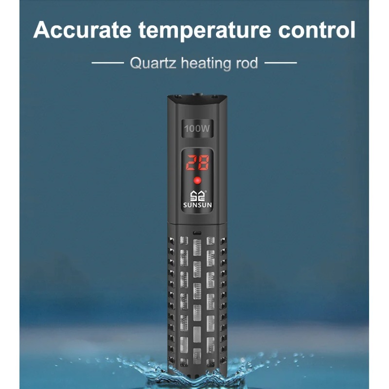 Aquarium Heater Submersible - Aquecedor Submersível para Aquário com Display