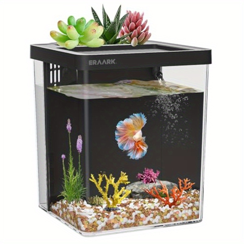 Aquarium Fish Keeping - Aquário de mesa para escritório/casa com