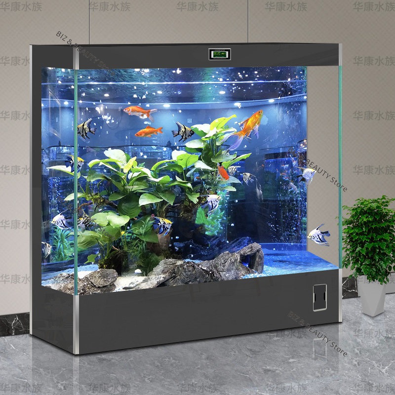 All Fish In Aquarium - Novo Aquário Ecológico de Vidro Ultra