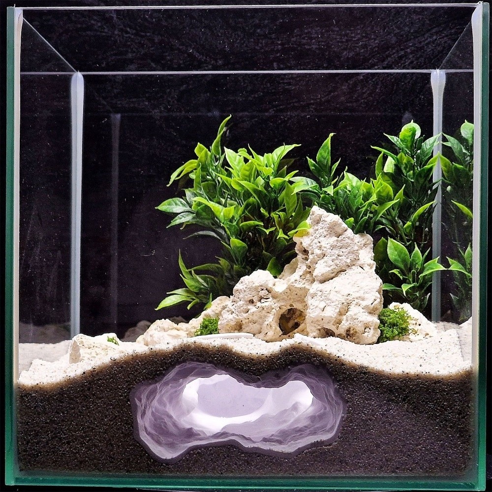 Aquarium Fish Reproduction - Caverna de Rocha para Aquário Altamente