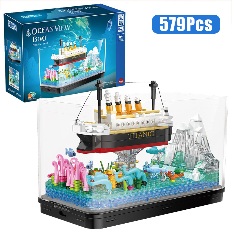 Aquarium Fish Keeping - MOC-Blocos de Construção da Titanic Cruise