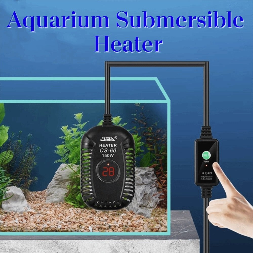 Aquarium Heater Submersible - Aquecedor Submersível de Aquário em Vidro