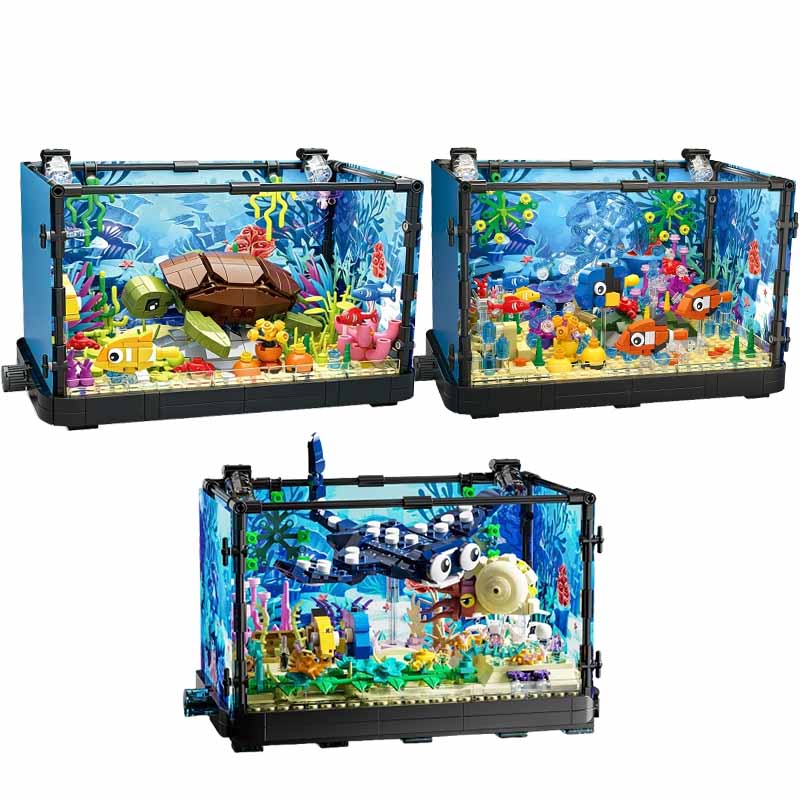 Aquarium Fish Breeding - Conjunto de blocos de construção para
