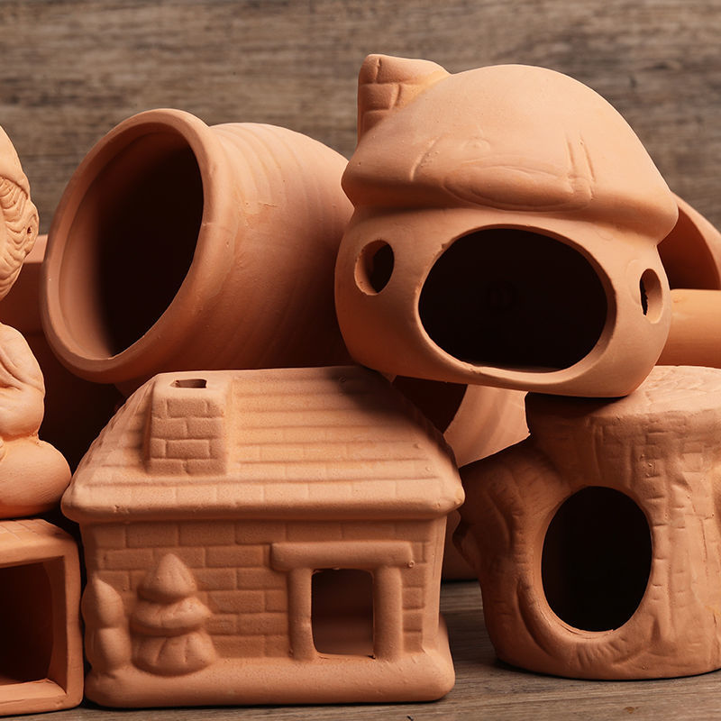 Aquarium Fish Pot - Aquário mini tanque de cerâmica peixe