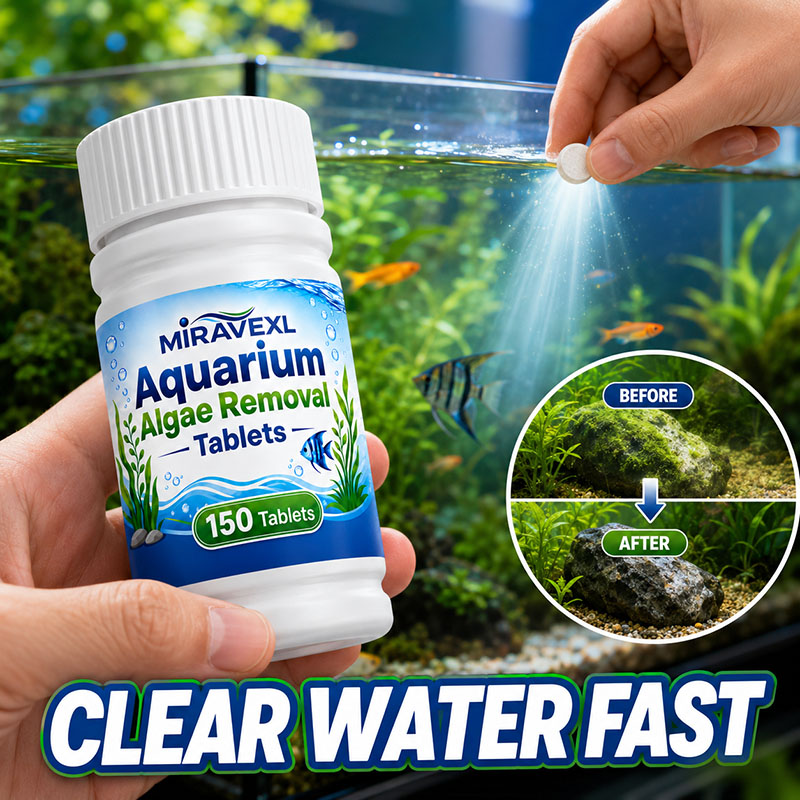 Aquarium Fish Live - MIRAVEXL 150 Comprimidos para Remoção de