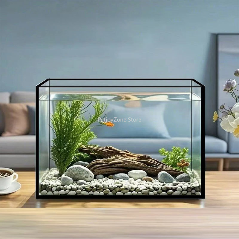 Aquarium Fish Keeping - Aquário de vidro retangular grande ultra