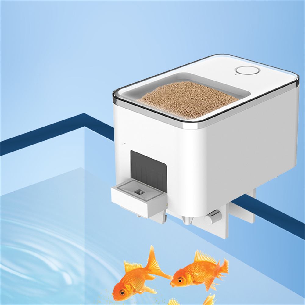 Aquarium Fish Food - Alimentador automático inteligente wi-fi, alimentador de