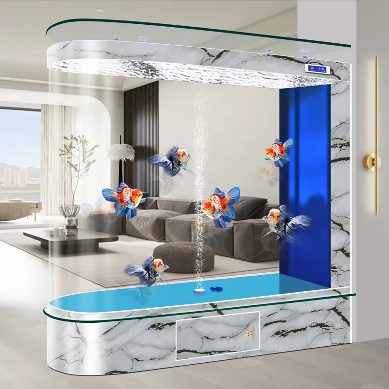 Aquário de Chão Integrado Inte - Aquarium Fish Live avaliação e preço