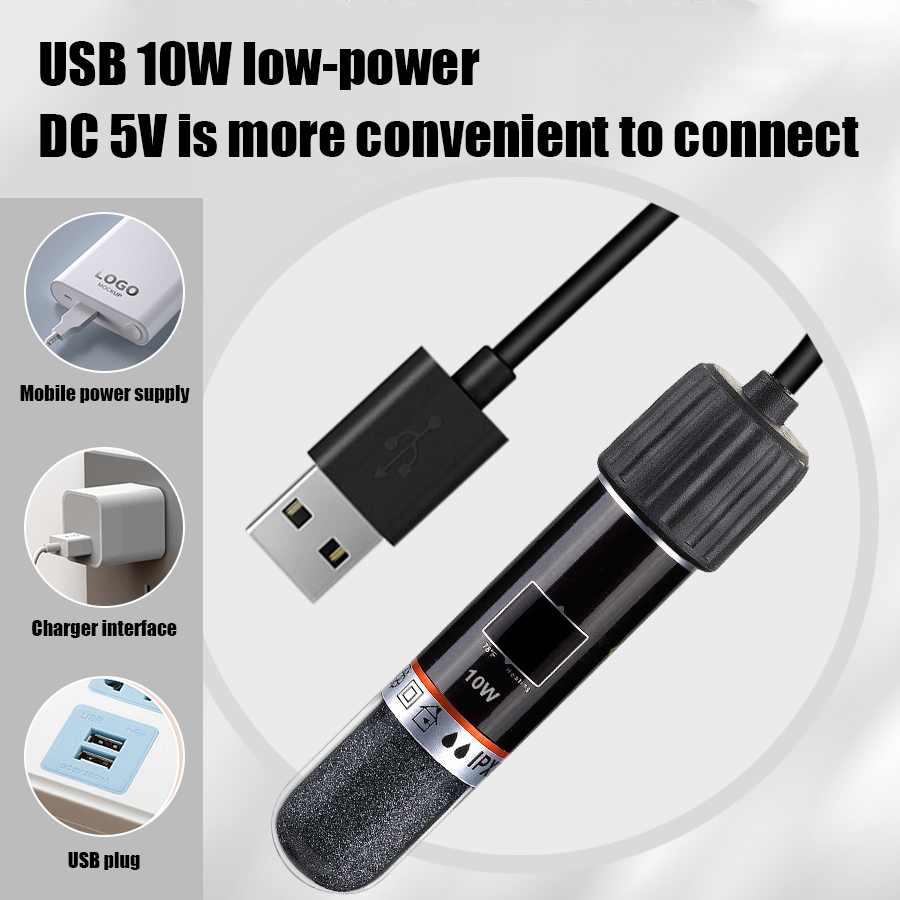 Varinha de Aquecimento USB Min - Aquarium Heater Submersible avaliação e preço