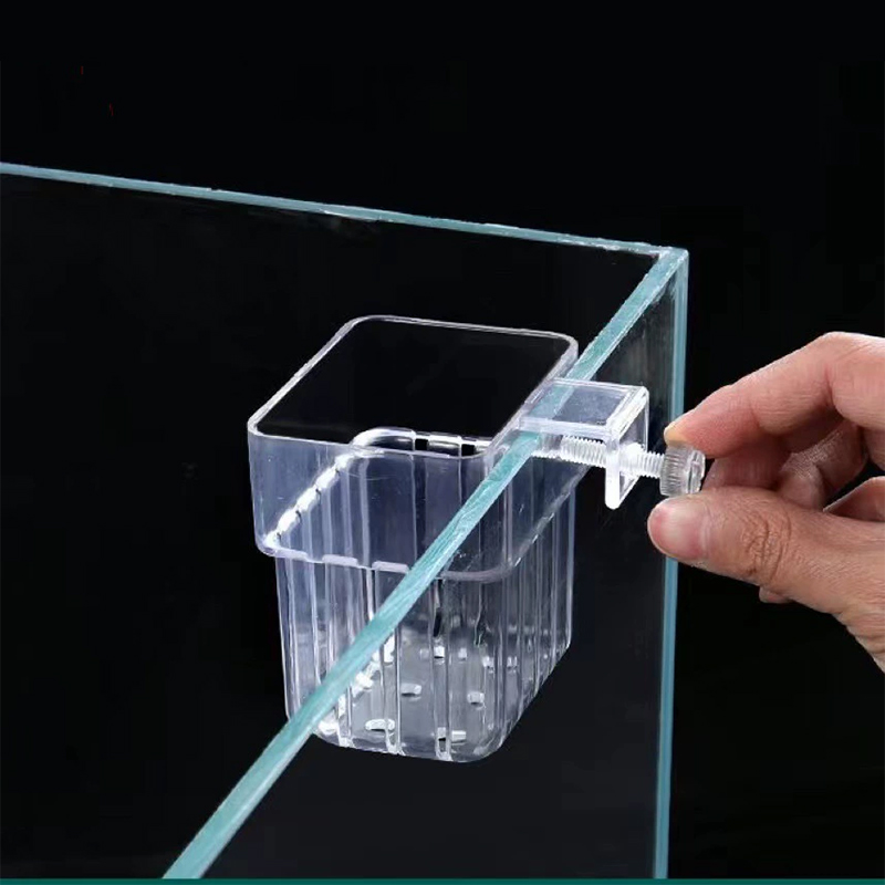 Suporte Transparente para Plan - Aquarium Fish Pot avaliação e preço