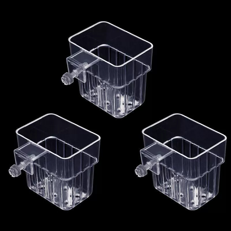 Suporte Transparente para Plan - Aquarium Fish Pot avaliação e preço