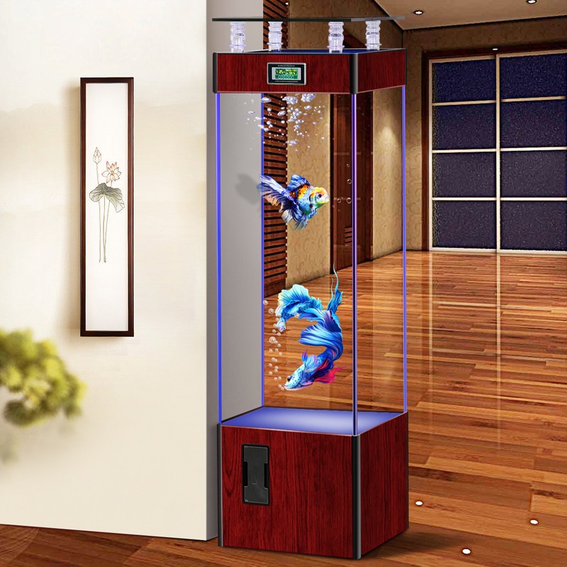 Aquário de vidro ultra transpa - Aquarium Fish Live avaliação e preço