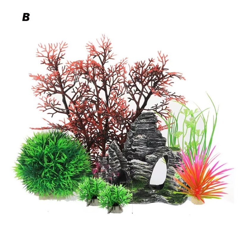 10 Peças de Decoração para Aqu - Aquarium Fish Sale avaliação e preço