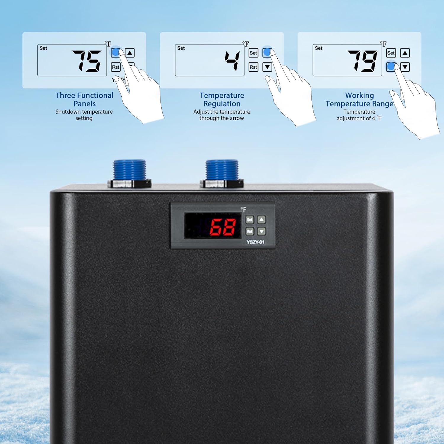 Resfriador de Água para Aquári - All Fish In Aquarium avaliação e preço