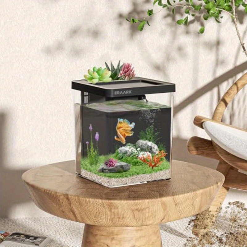 Aquário de mesa para escritóri - Aquarium Fish Keeping avaliação e preço