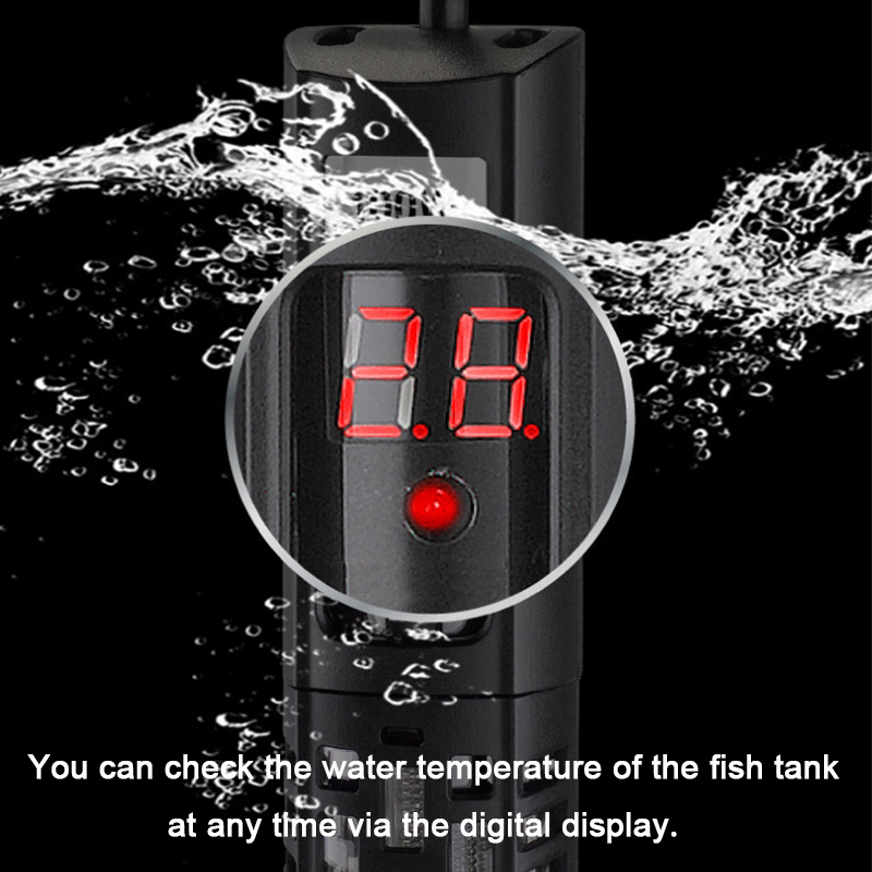 Aquecedor submersível para aqu - Aquarium Heater Submersible avaliação e preço