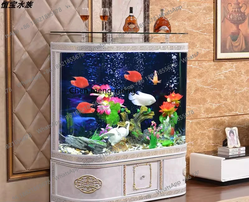 Aquário curvo moderno e simple - Aquarium Fish Sale avaliação e preço