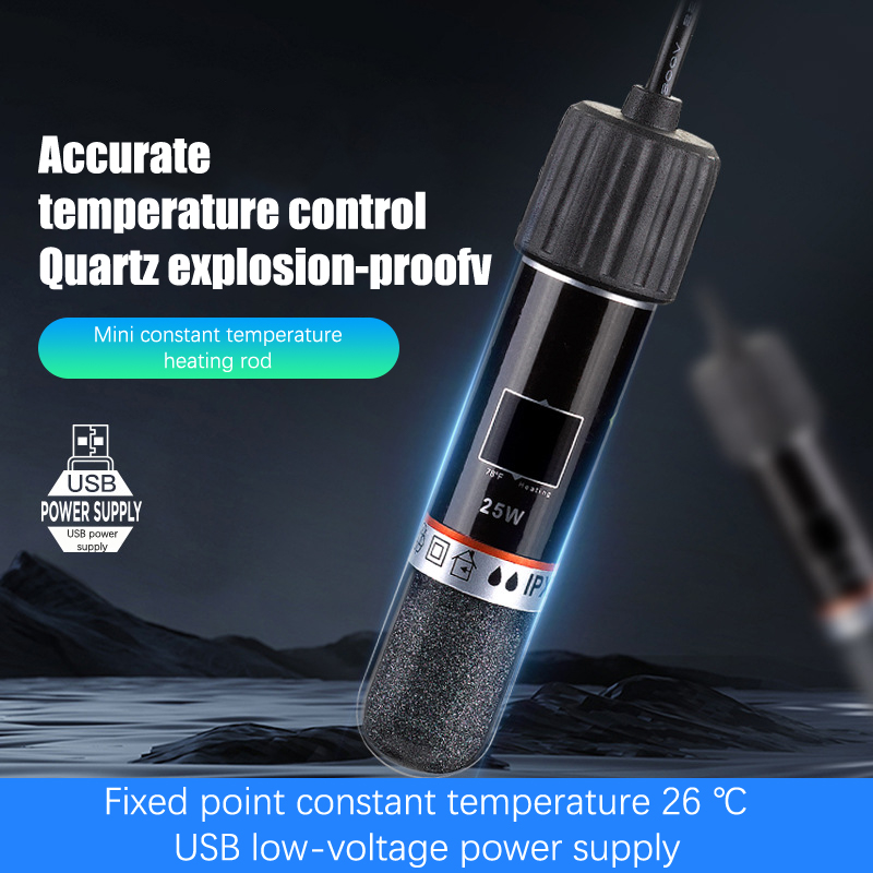 1pc usb mini haste de aquecime - Aquarium Heater Submersible avaliação e preço