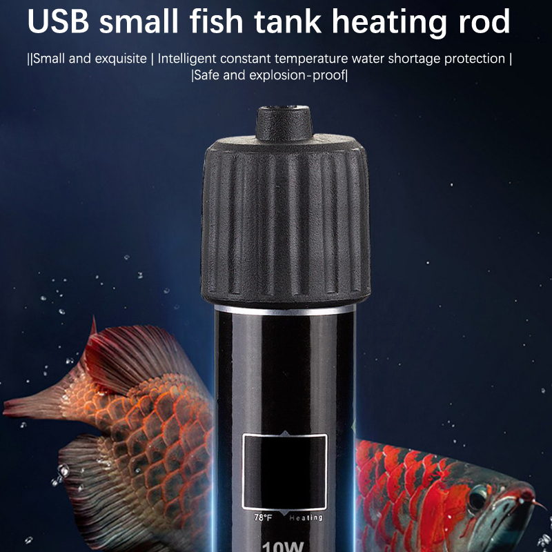 1pc usb mini haste de aquecime - Aquarium Heater Submersible avaliação e preço