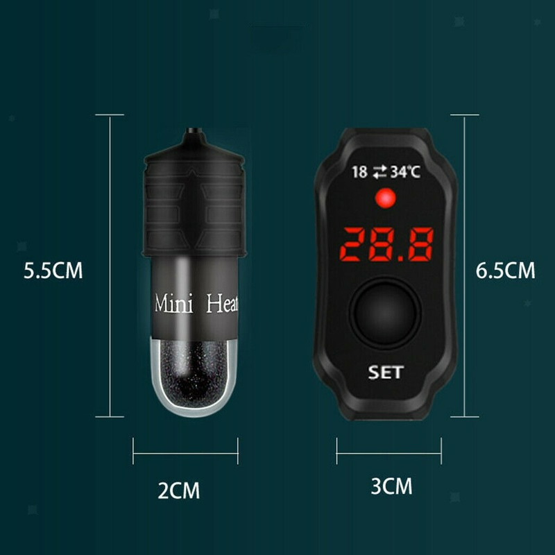 Mini Aquarium Fish Tank Aquece - Aquarium Heater Submersible avaliação e preço