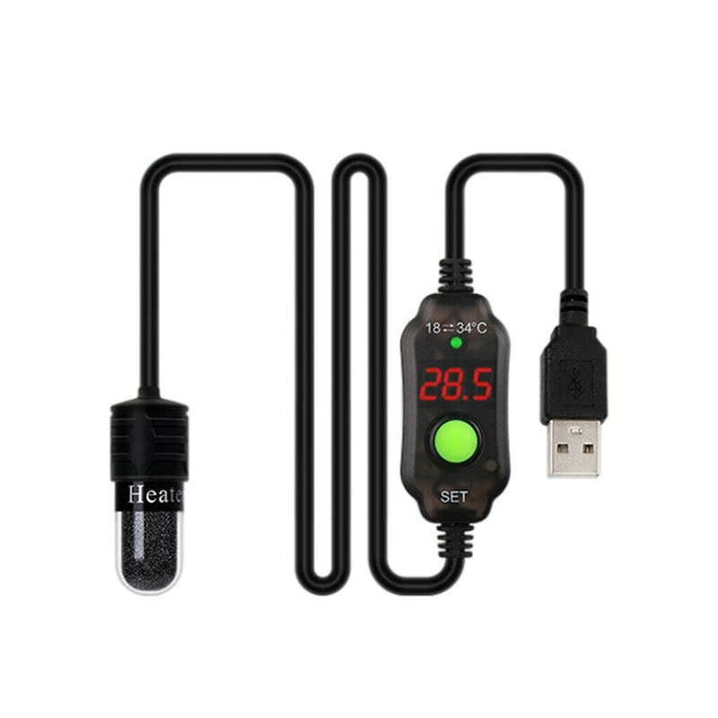 Mini Aquarium Fish Tank Aquece - Aquarium Heater Submersible avaliação e preço