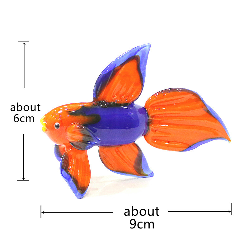 Estatueta artesanal de peixes  - Aquarium Fish Live avaliação e preço
