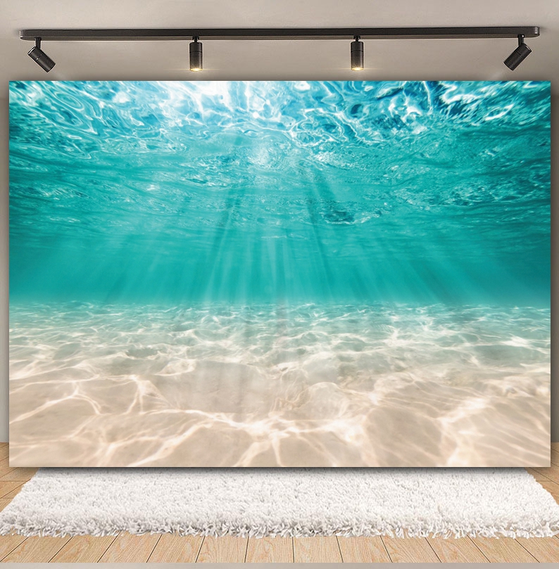 Pano de fundo do mar do mundo  - Aquarium Fish World avaliação e preço
