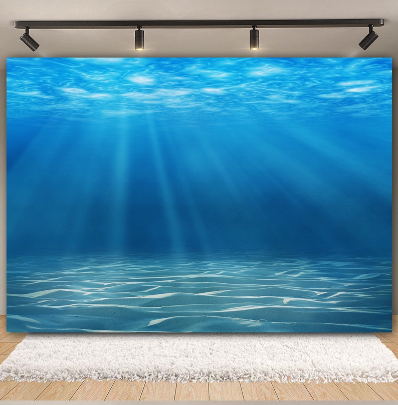 Pano de fundo do mar do mundo  - Aquarium Fish World avaliação e preço