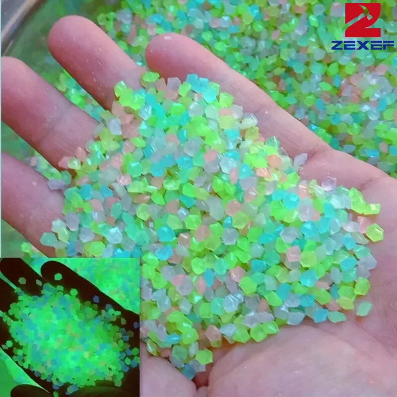 1000 pçs 3-5mm areia luminosa  - Aquarium Fish Breeding avaliação e preço