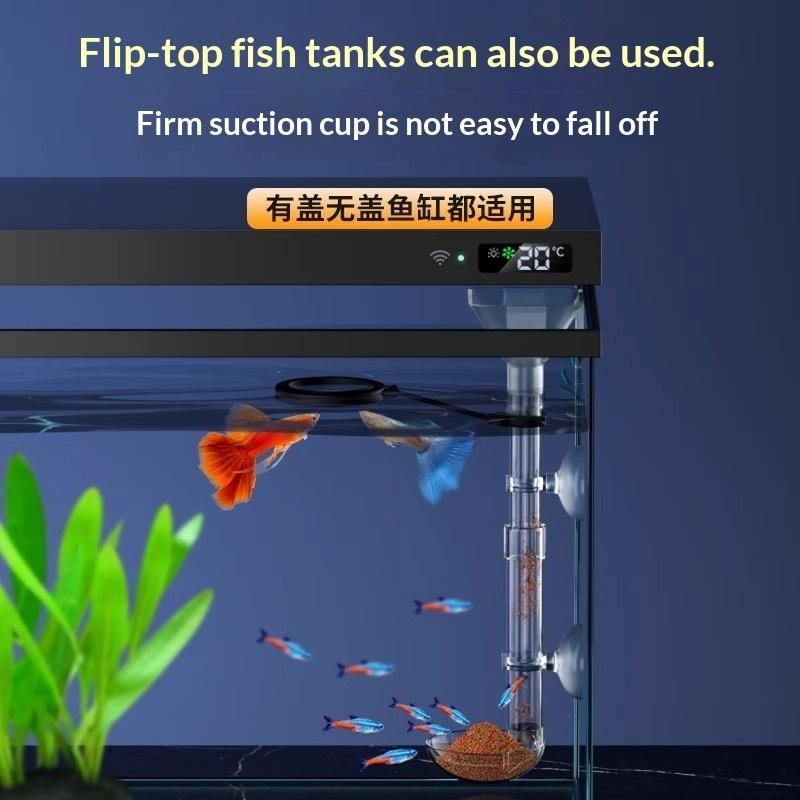 Com ventosas, evita a dispersã - Aquarium Fish Food avaliação e preço
