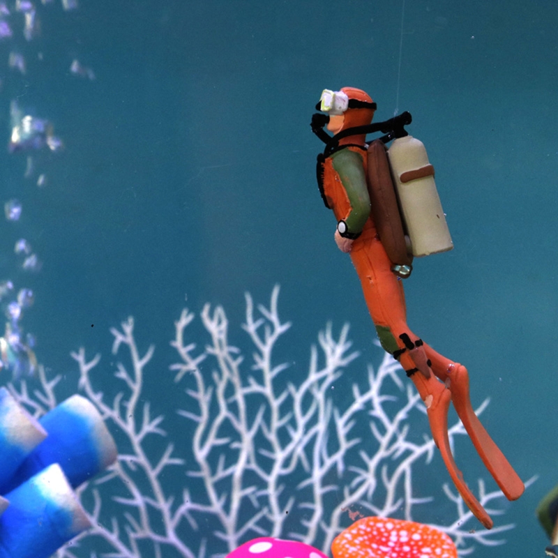 Aquário mergulhador decoração  - All Fish In Aquarium avaliação e preço