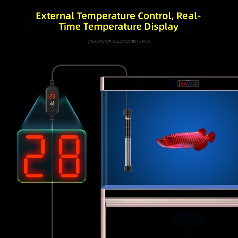 Aquecedor de Aquário, Termosta - Aquarium Heater Submersible avaliação e preço