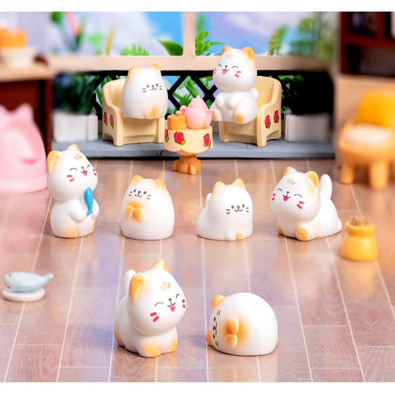 Mini Figuras de Resina para Mi - Aquarium Fish Pot avaliação e preço