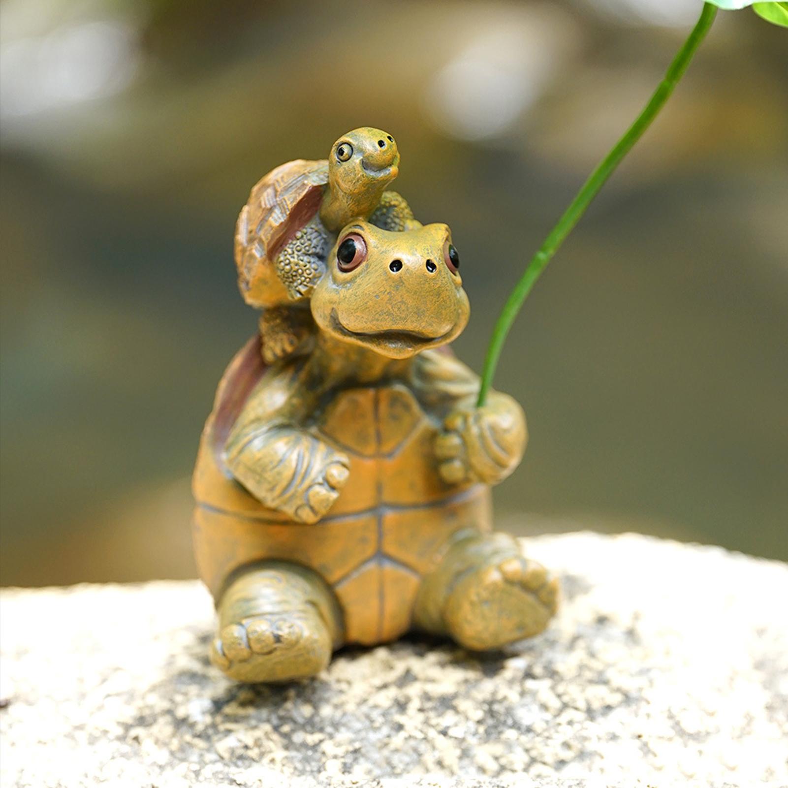 Estátua de Tartaruga para Deco - Aquarium Fish Pot avaliação e preço