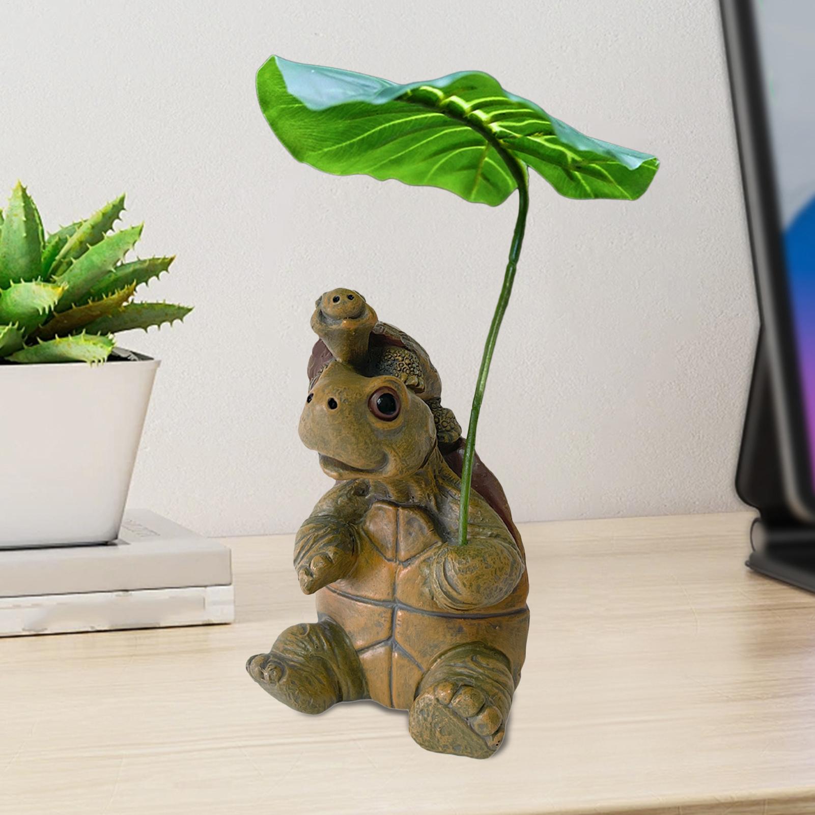 Estátua de Tartaruga para Deco - Aquarium Fish Pot avaliação e preço
