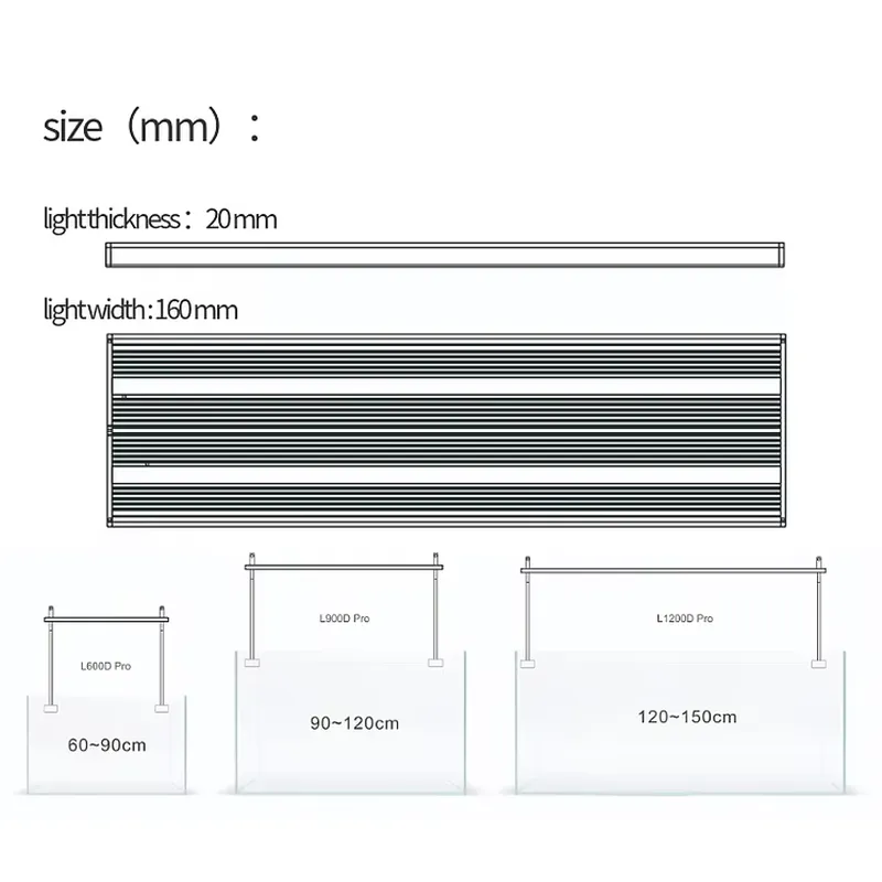Luz LED para Aquário com Clip, - Aquarium Fish Sale avaliação e preço