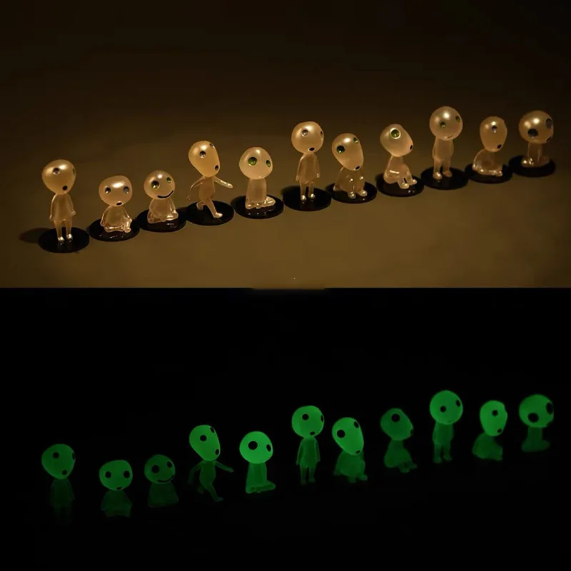 Mini Figuras de Elfos Luminoso - Aquarium Fish Pot avaliação e preço