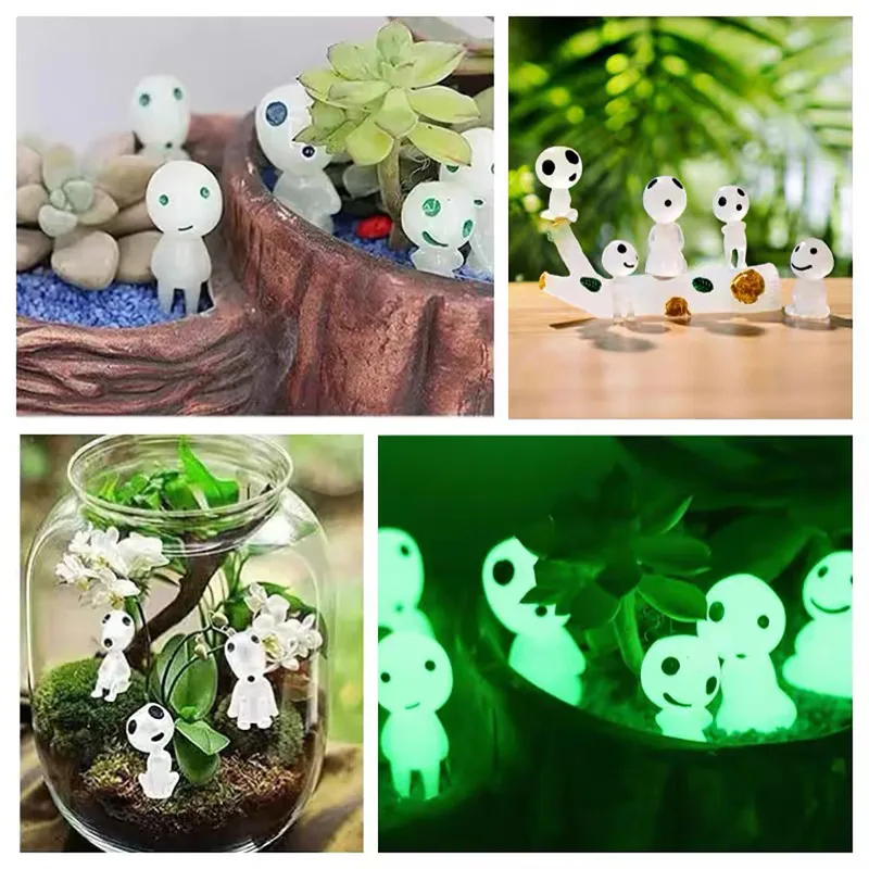 Mini Figuras de Elfos Luminoso - Aquarium Fish Pot avaliação e preço