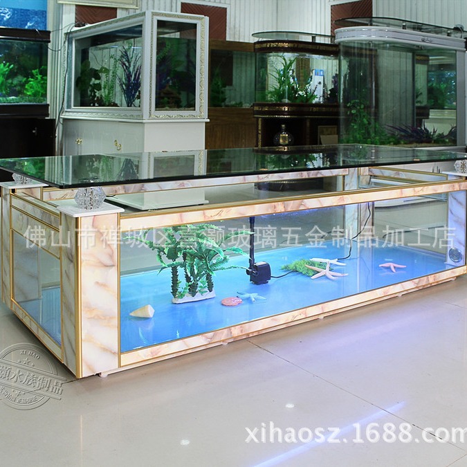 Mesa de centro para sofá, aquá - Aquarium Fish Live avaliação e preço