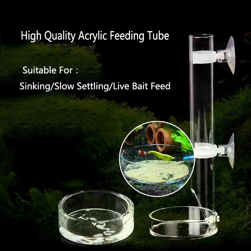 Aquário acrílico Alimentador T - Aquarium Fish Food avaliação e preço