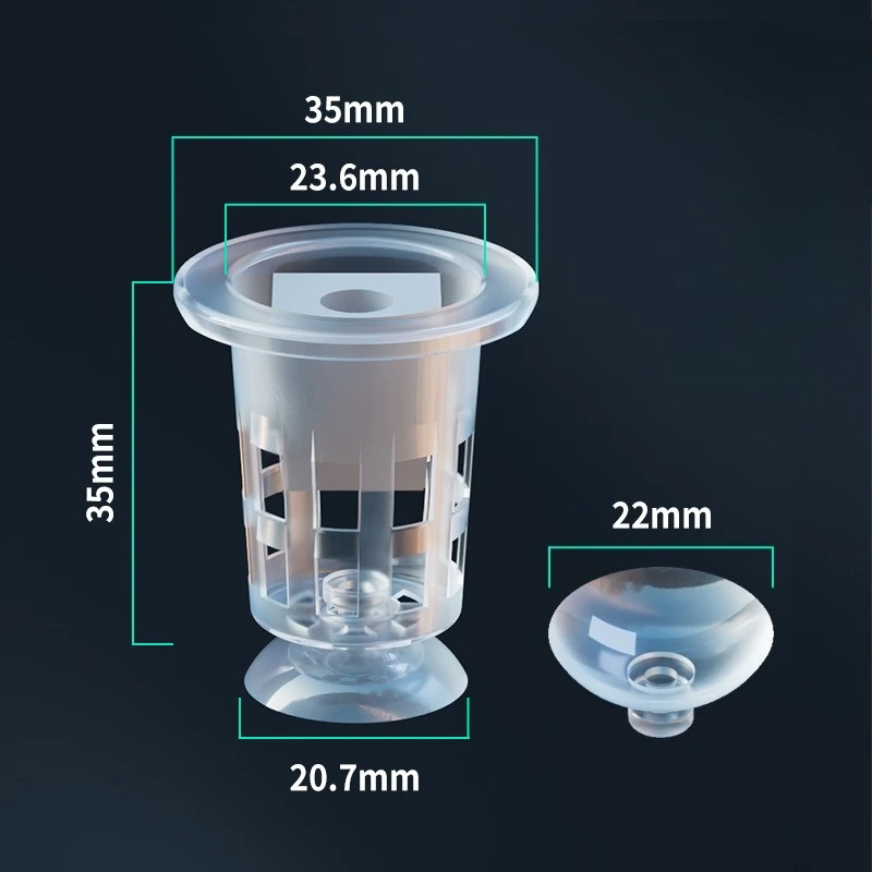 50 pçs/10 pçs cesta de plantio - Aquarium Fish Pot avaliação e preço
